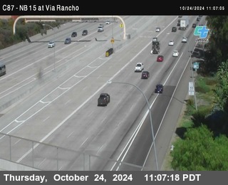 NB 15 & Via Rancho Pkwy