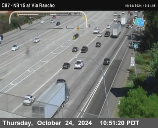 NB 15 & Via Rancho Pkwy