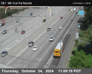 NB 15 & Via Rancho Pkwy