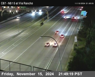 NB 15 & Via Rancho Pkwy