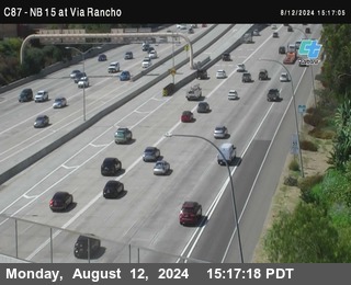 NB 15 & Via Rancho Pkwy