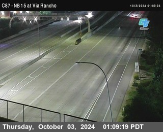 NB 15 & Via Rancho Pkwy