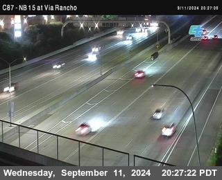 NB 15 & Via Rancho Pkwy