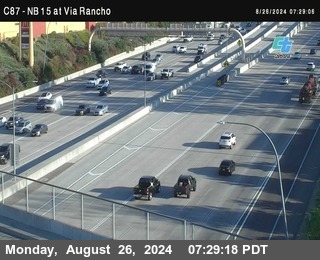 NB 15 & Via Rancho Pkwy