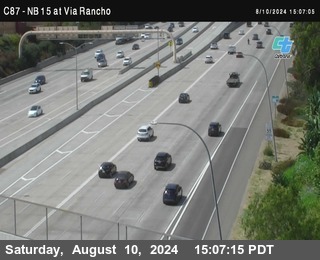 NB 15 & Via Rancho Pkwy