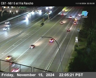 NB 15 & Via Rancho Pkwy