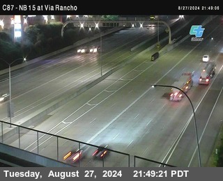 NB 15 & Via Rancho Pkwy