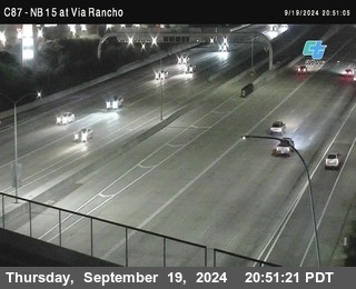 NB 15 & Via Rancho Pkwy