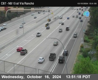 NB 15 & Via Rancho Pkwy