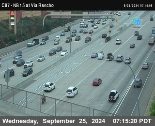 NB 15 & Via Rancho Pkwy