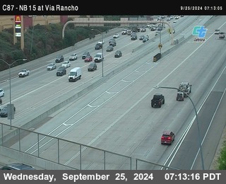 NB 15 & Via Rancho Pkwy