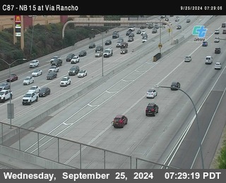 NB 15 & Via Rancho Pkwy