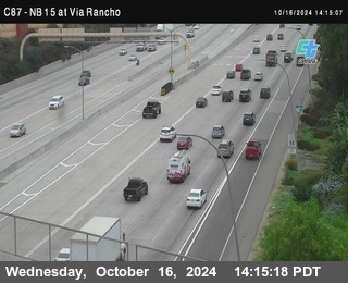 NB 15 & Via Rancho Pkwy