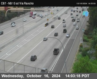 NB 15 & Via Rancho Pkwy