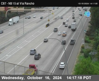 NB 15 & Via Rancho Pkwy