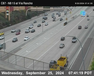 NB 15 & Via Rancho Pkwy