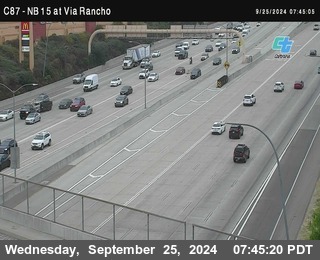 NB 15 & Via Rancho Pkwy