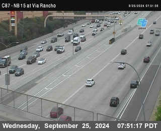 NB 15 & Via Rancho Pkwy