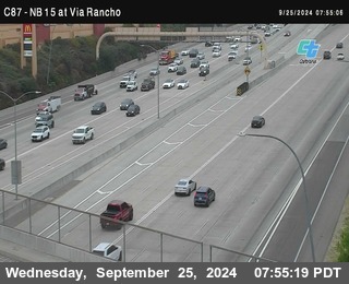 NB 15 & Via Rancho Pkwy