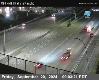 NB 15 & Via Rancho Pkwy