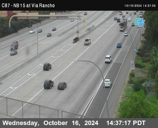 NB 15 & Via Rancho Pkwy