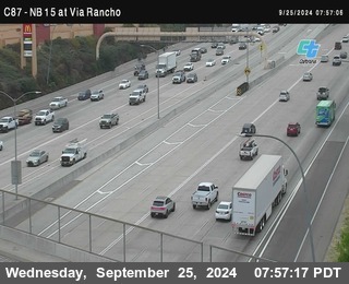 NB 15 & Via Rancho Pkwy