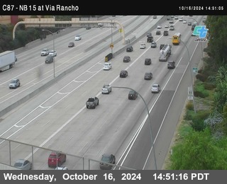 NB 15 & Via Rancho Pkwy