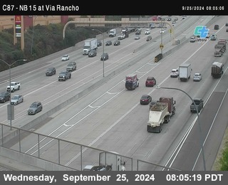 NB 15 & Via Rancho Pkwy