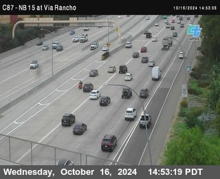 NB 15 & Via Rancho Pkwy