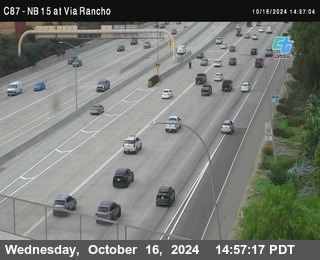 NB 15 & Via Rancho Pkwy