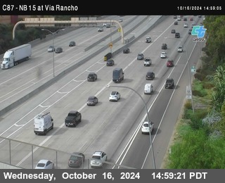 NB 15 & Via Rancho Pkwy