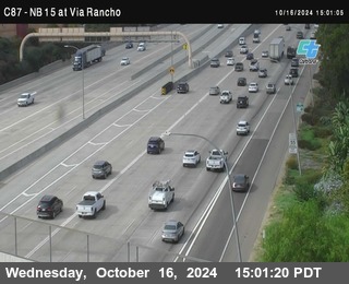 NB 15 & Via Rancho Pkwy