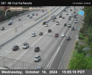 NB 15 & Via Rancho Pkwy