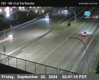 NB 15 & Via Rancho Pkwy