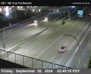 NB 15 & Via Rancho Pkwy