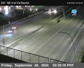 NB 15 & Via Rancho Pkwy