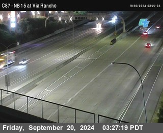 NB 15 & Via Rancho Pkwy