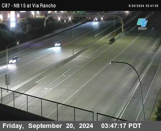 NB 15 & Via Rancho Pkwy