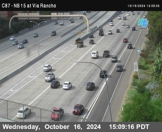 NB 15 & Via Rancho Pkwy