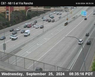 NB 15 & Via Rancho Pkwy