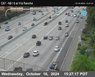 NB 15 & Via Rancho Pkwy