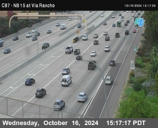 NB 15 & Via Rancho Pkwy