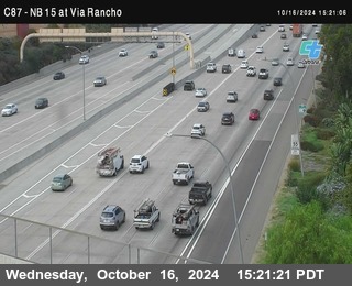 NB 15 & Via Rancho Pkwy