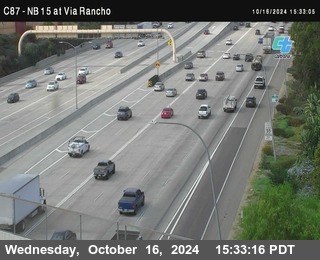 NB 15 & Via Rancho Pkwy