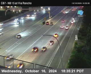 NB 15 & Via Rancho Pkwy