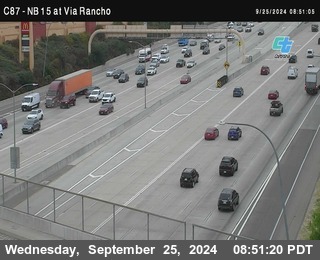 NB 15 & Via Rancho Pkwy