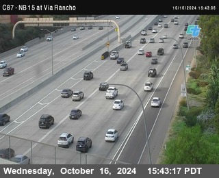 NB 15 & Via Rancho Pkwy