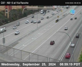 NB 15 & Via Rancho Pkwy