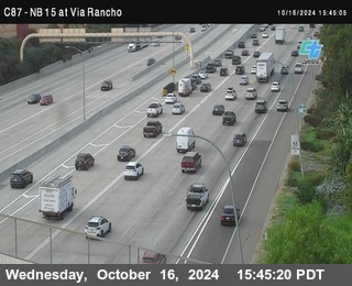 NB 15 & Via Rancho Pkwy