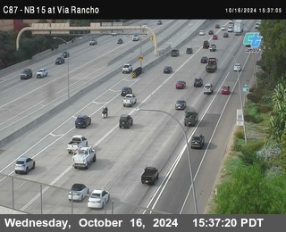 NB 15 & Via Rancho Pkwy